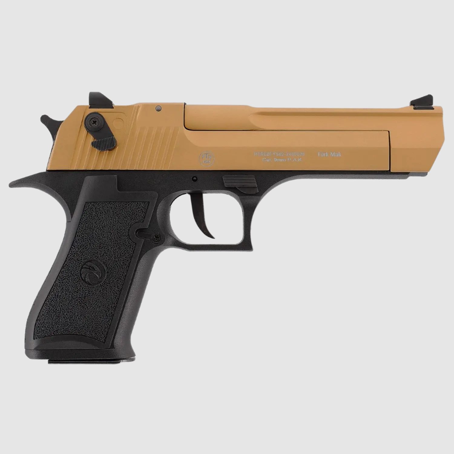 Retay Big Fifty LW GLD-BLK 9mm P.A.K.