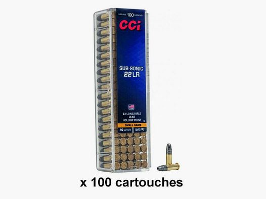 22 LR CCI subsonic
