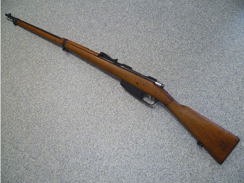 Repeater rifle single-shot conversion Carcano model 1891 6.5x52 Carcano