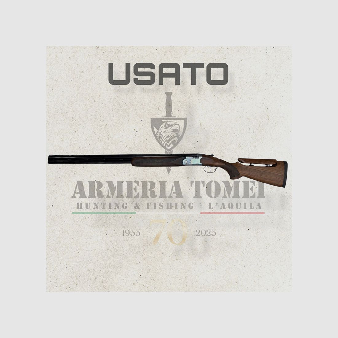 GEBRUIKT – BOVEN-EN-ONDER GEWEER TRAP – BERETTA MOD. S 682 kal. 12, afbeelding 5 van 10