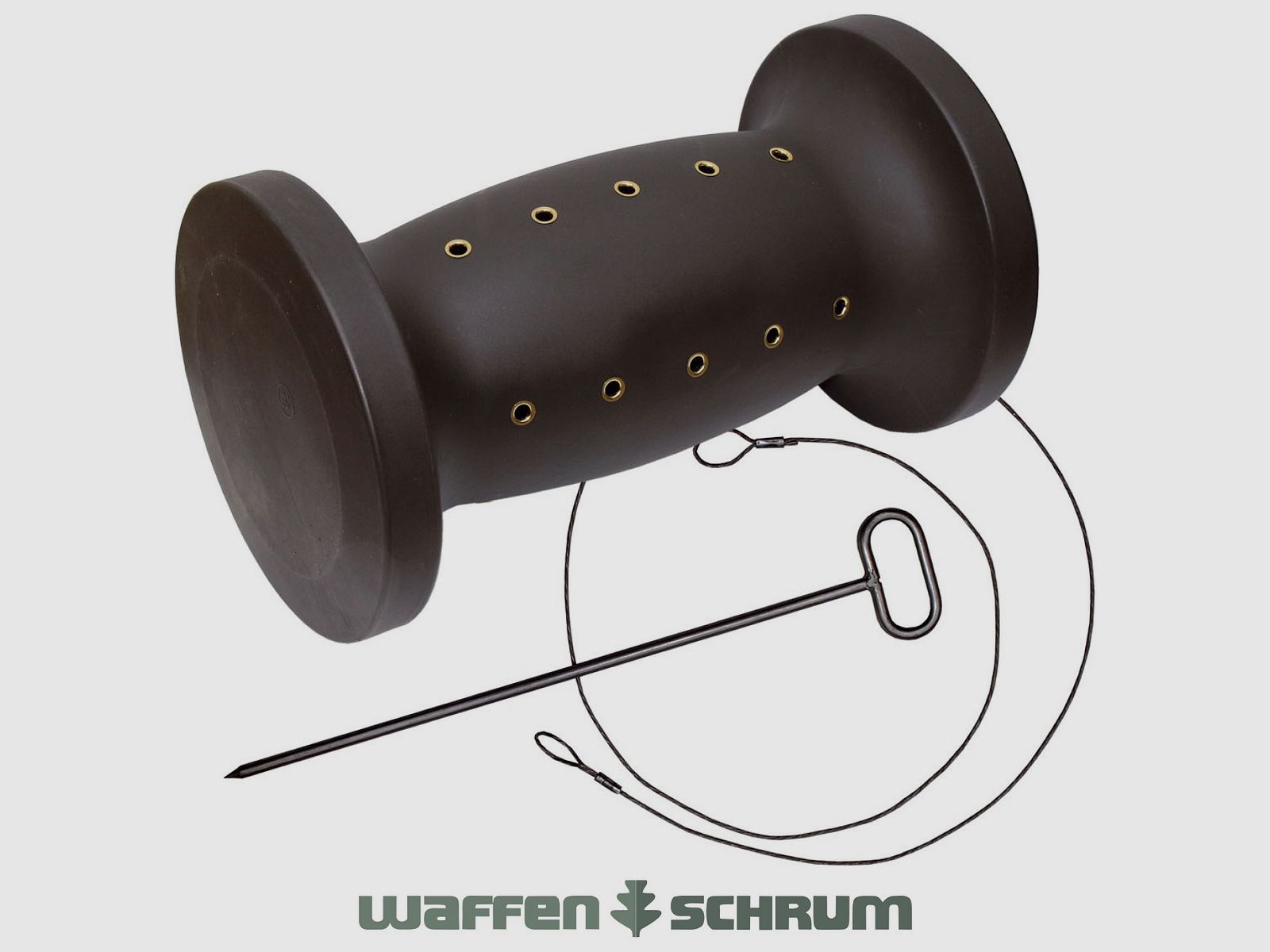 Eurohunt Futtertrommel mit Schnellverschluss ca. 38kg Füllmenge
