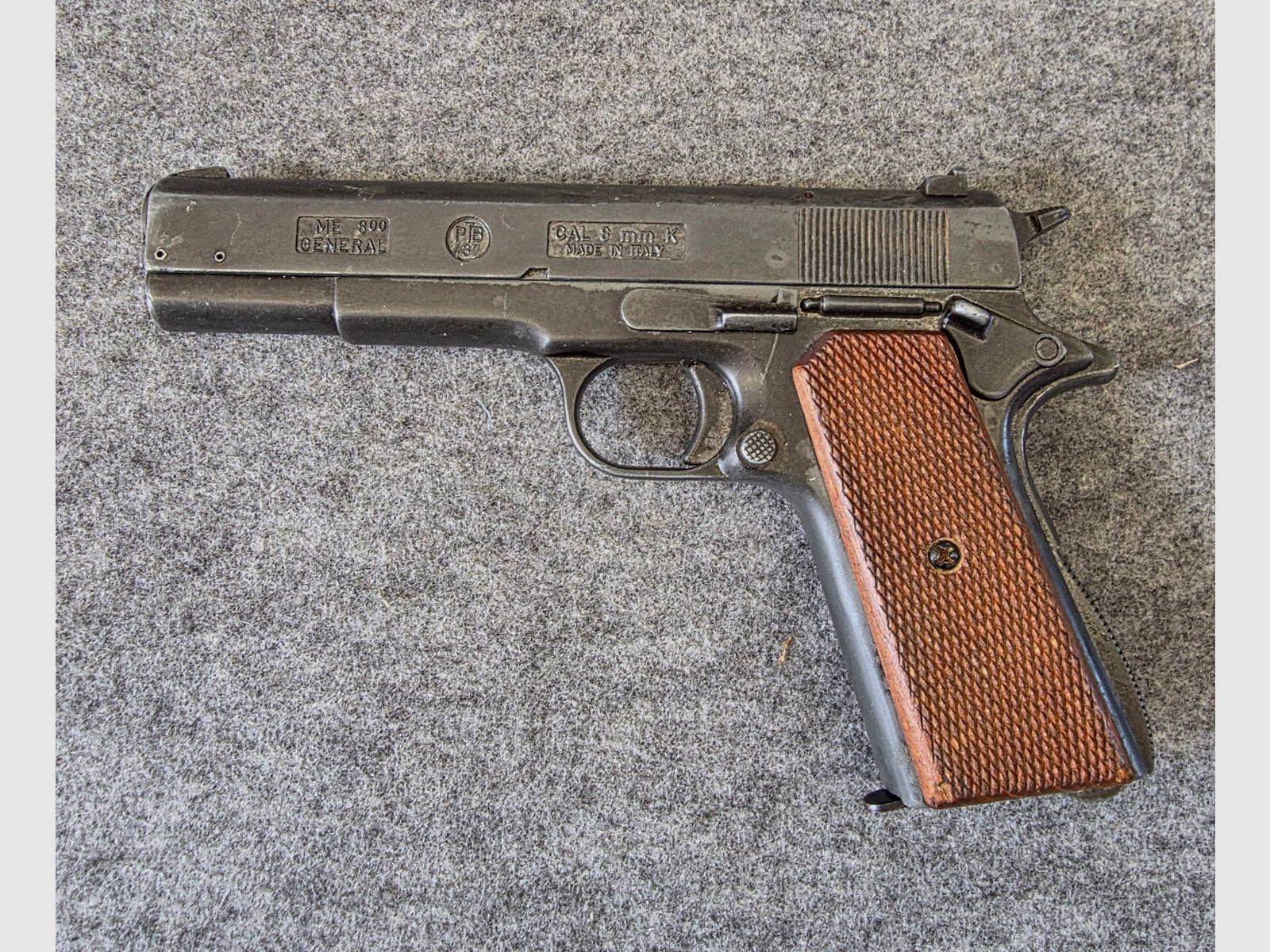 PTB 437 Pistolet d'alarme Cuno Melcher ME Général 800 en Cal. 8mm K