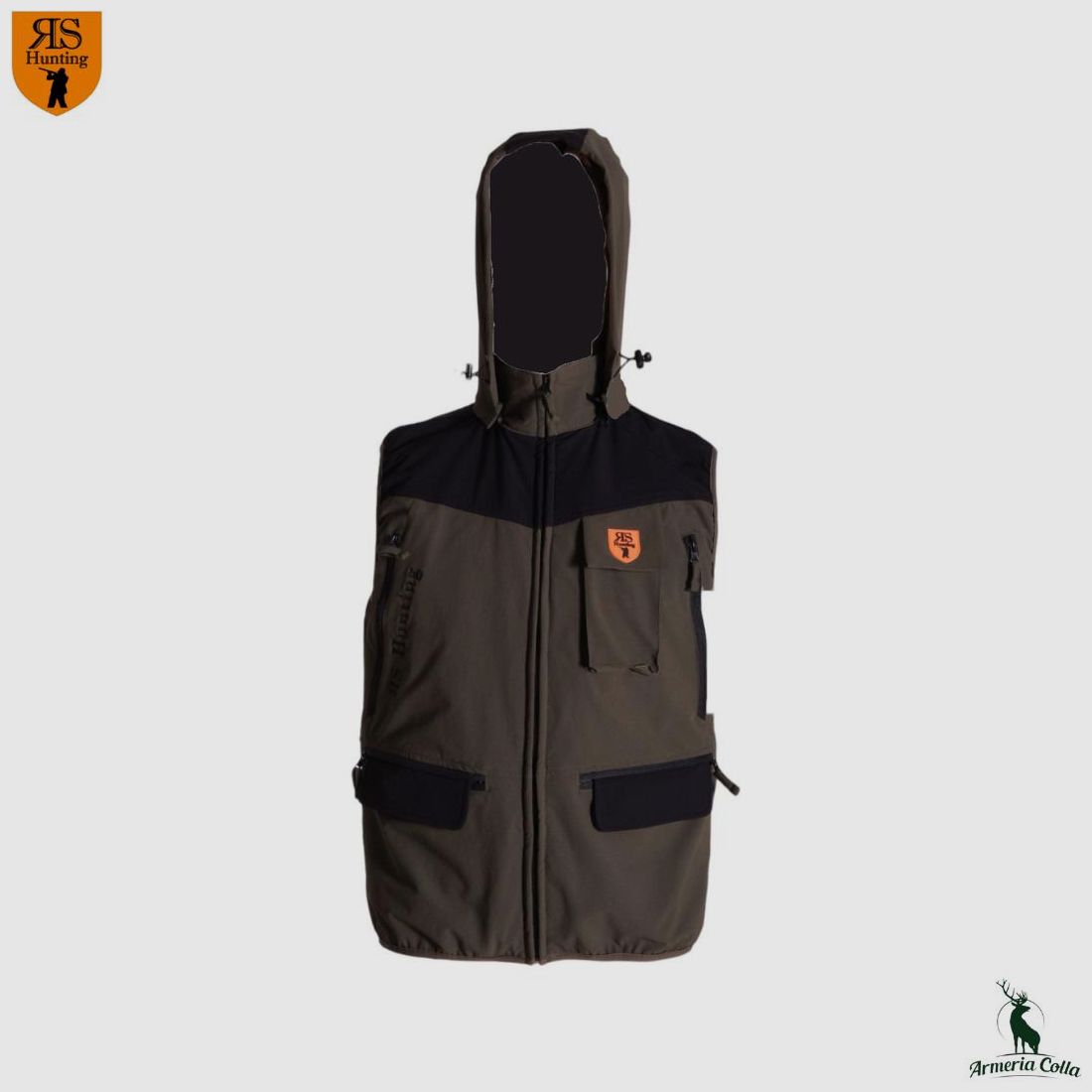 Rs Hunting Gilet col. Green art. LV602, image 1 of 3
