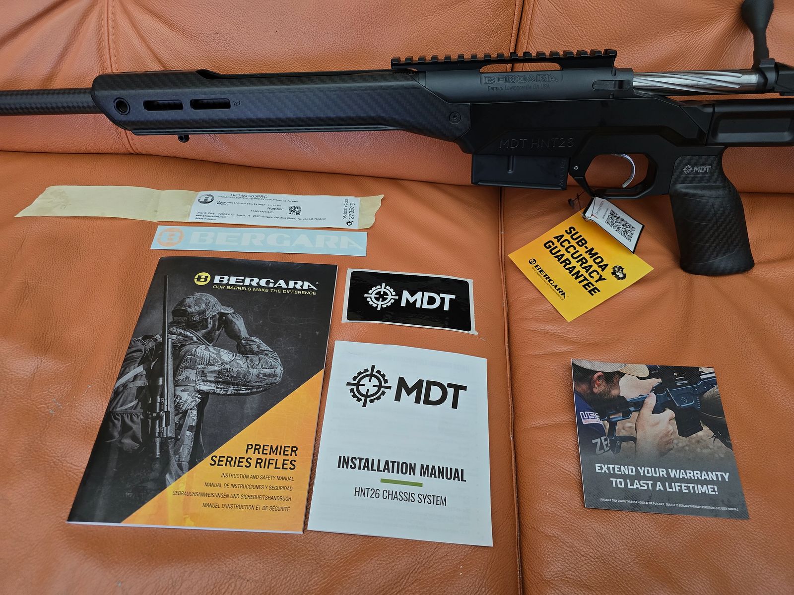 Bergara Premier Elevate Kaliber 6,5 PRC, EAW Picatinny Schiene
