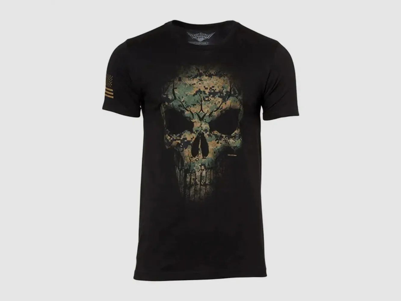 7.62 Design 7.62 Design T-Shirt USMC Marpat Skull - Marpat Woodland / S Herren