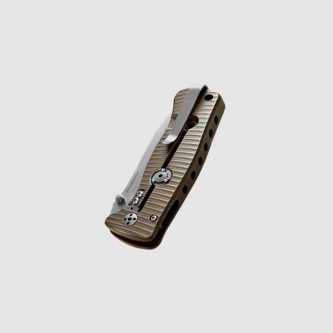 Lionsteel SR2 Titan Taschenmesser Matt Bronze
