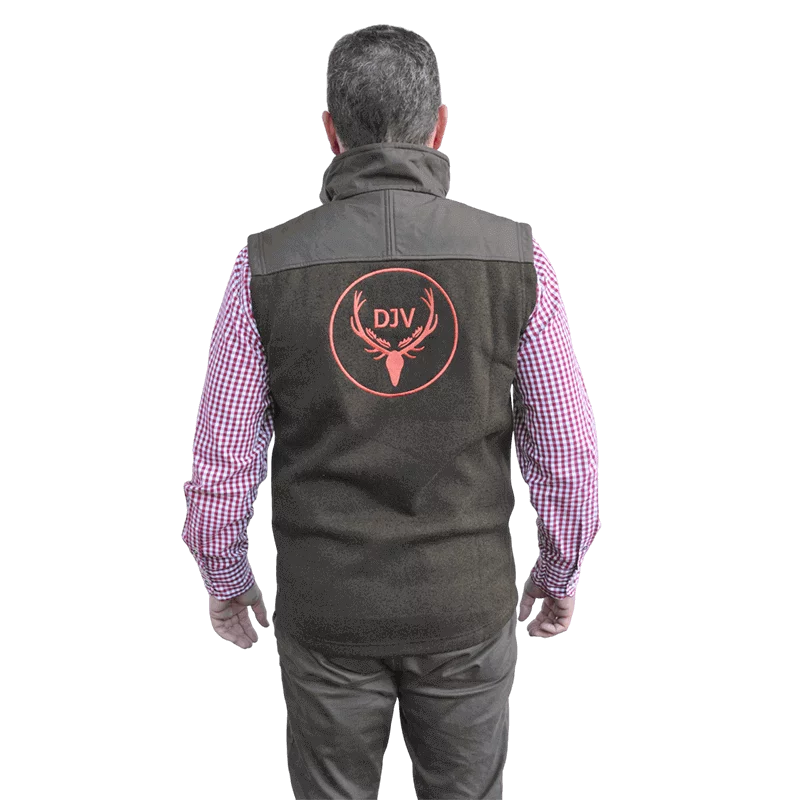 Gilet in Fleece "Buck" DJV, immagine 4 di 9