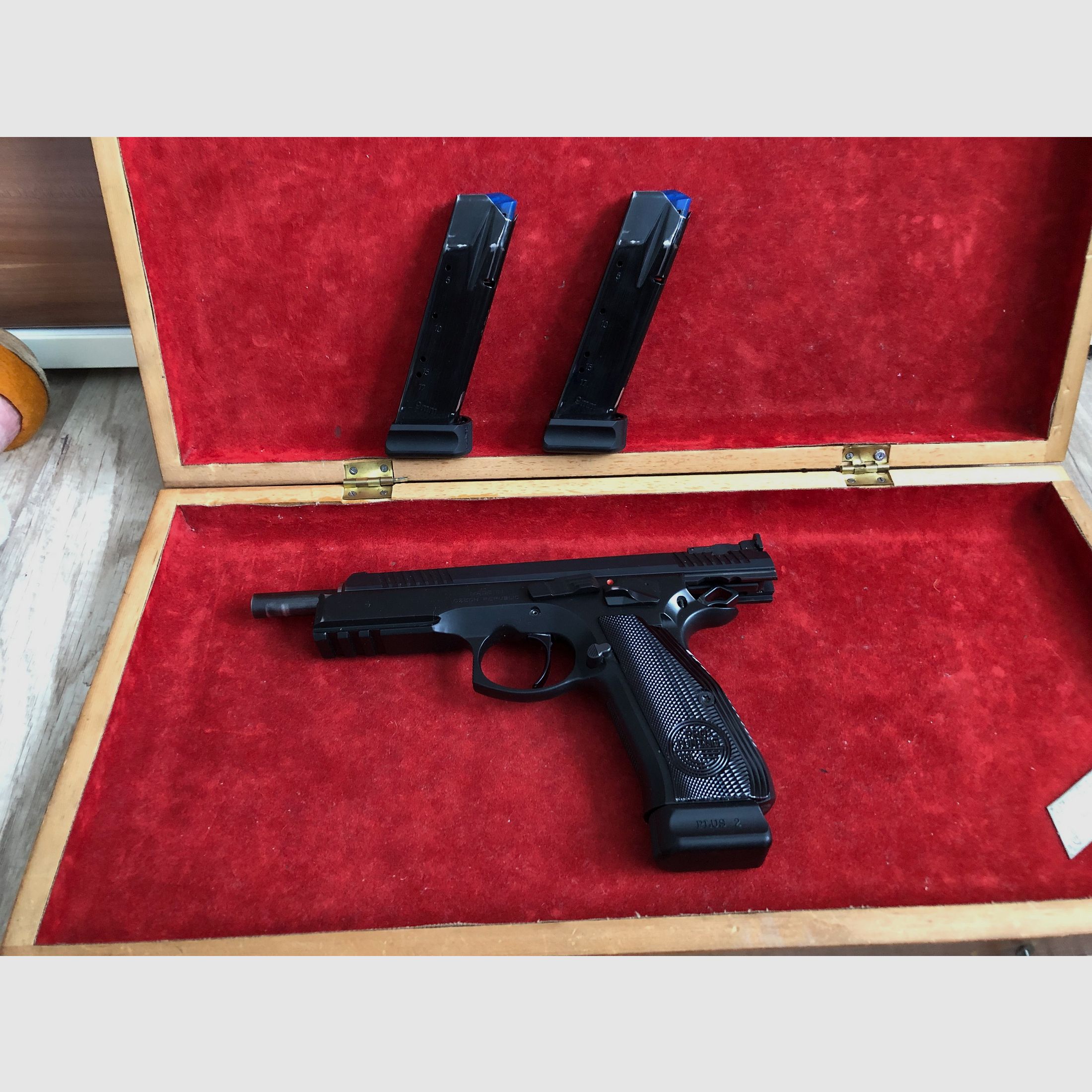 Pistol of the type CZ Taipan Pro Tuning in caliber 9 mm Luger