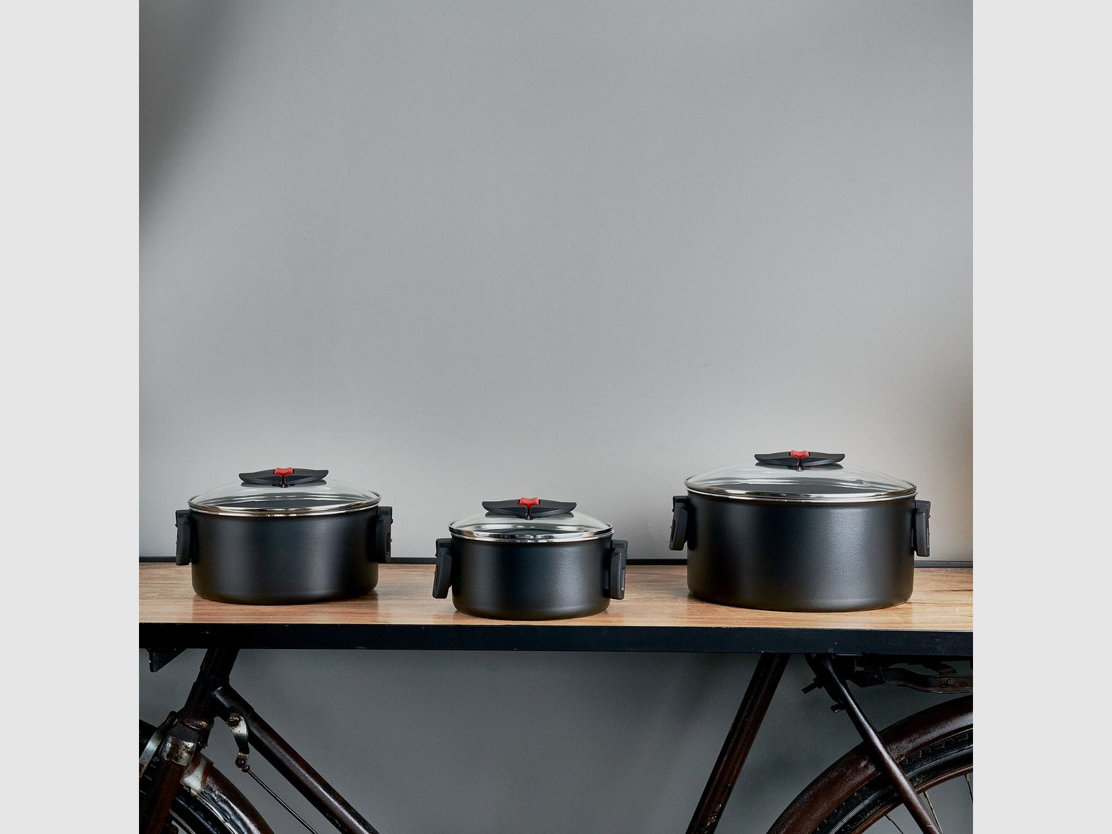 Click & Cook Cookware Set 3-pcs, image 1 of 4