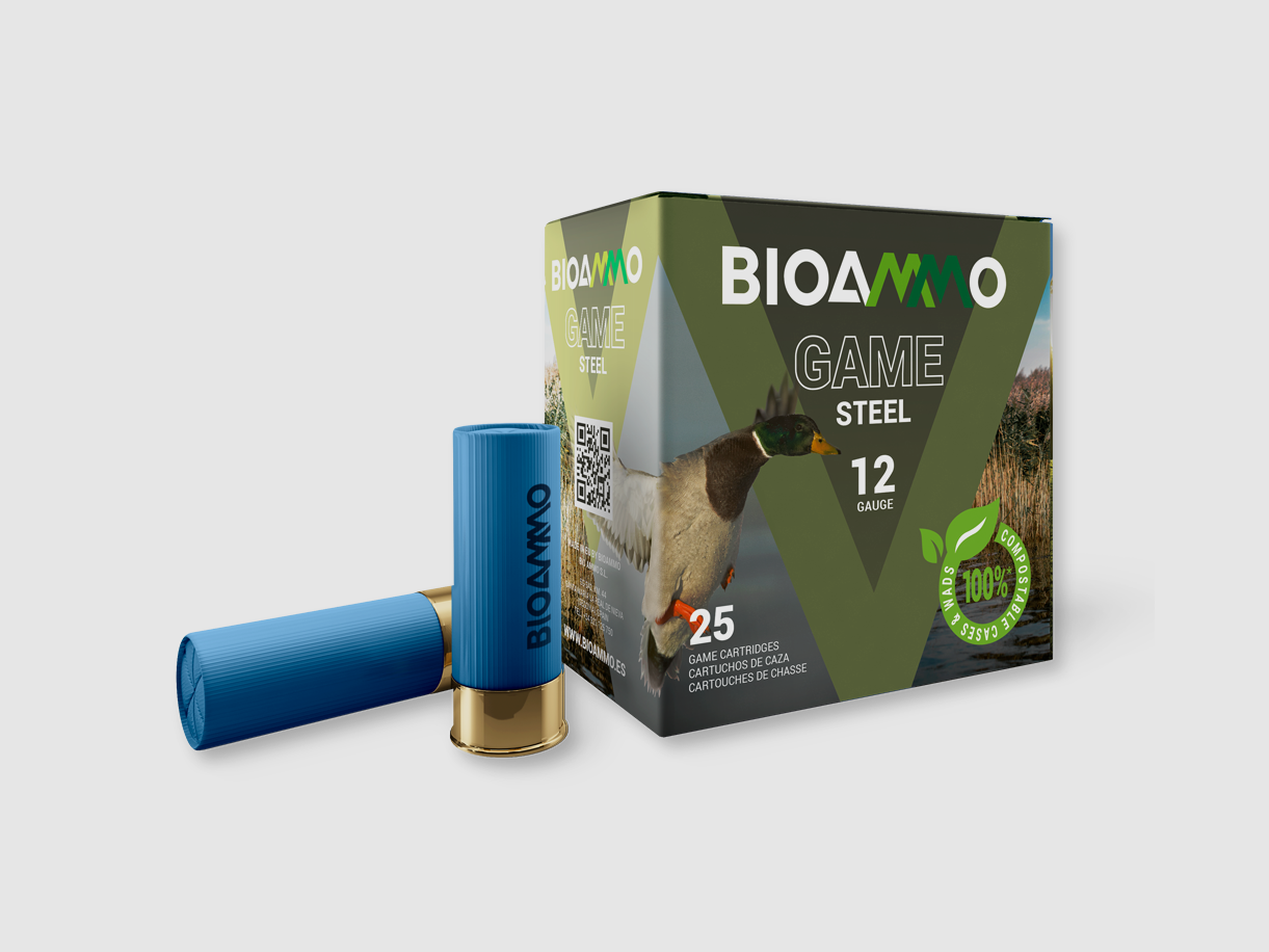 BioAmmo Lux Steel 28 g H5 Kal. 12 (25 Stk.)