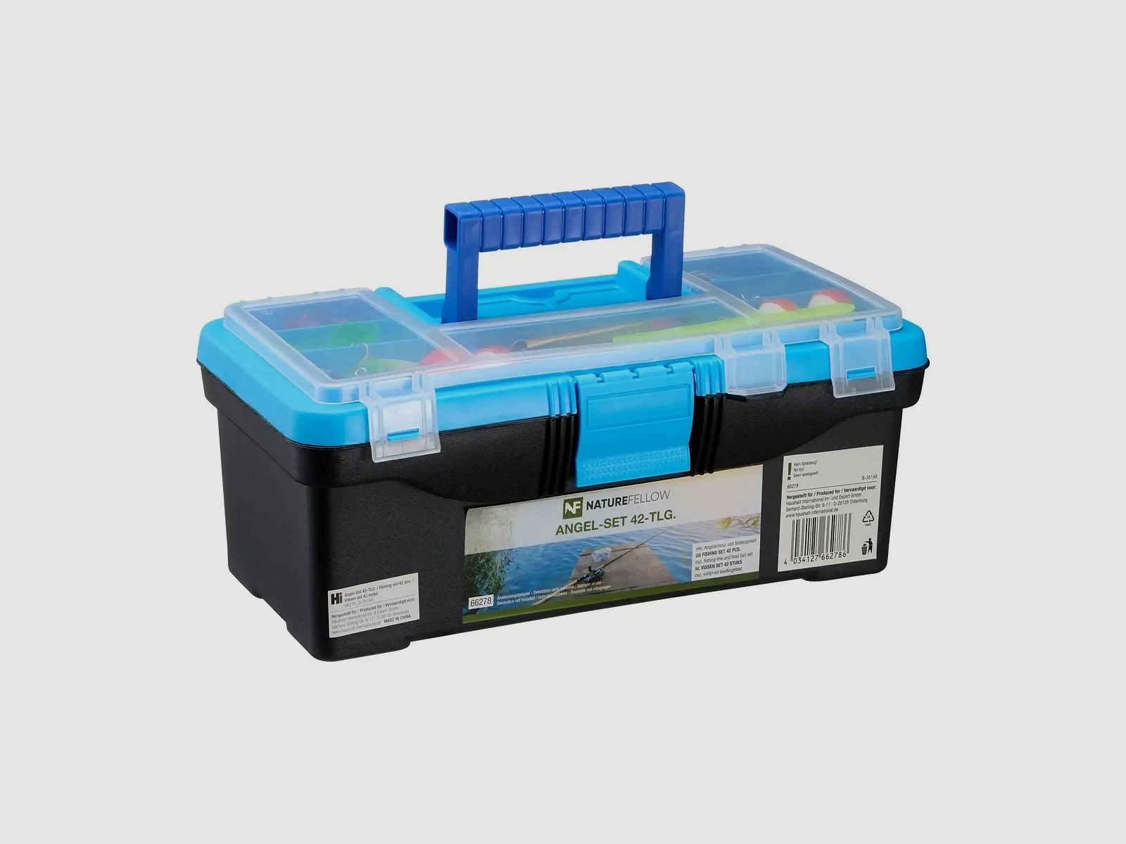HI HI Fishing Case 42 Pieces