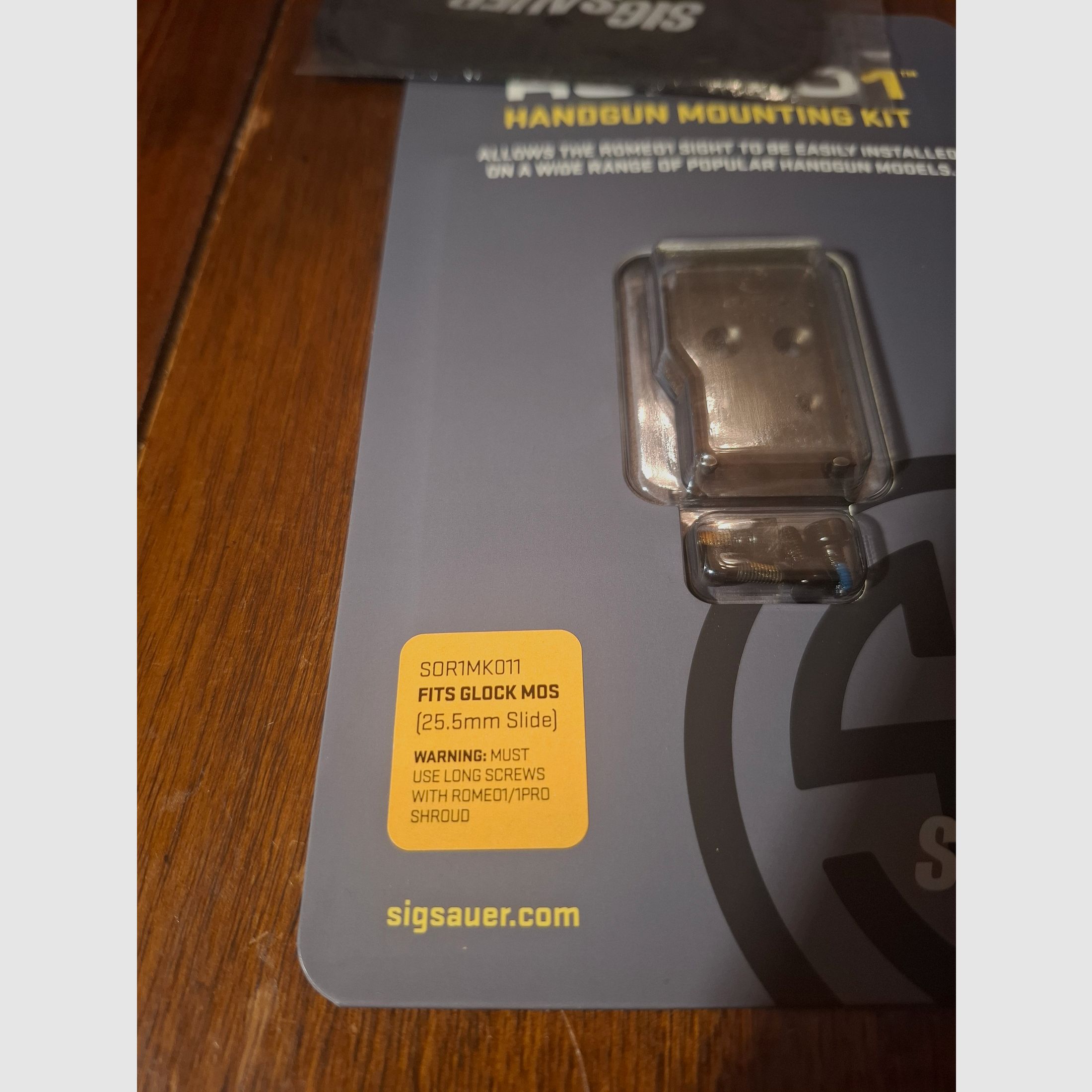 SIG SAUER ROMEO 1 inkl. SIG Adapterplatte GLOCK MOS