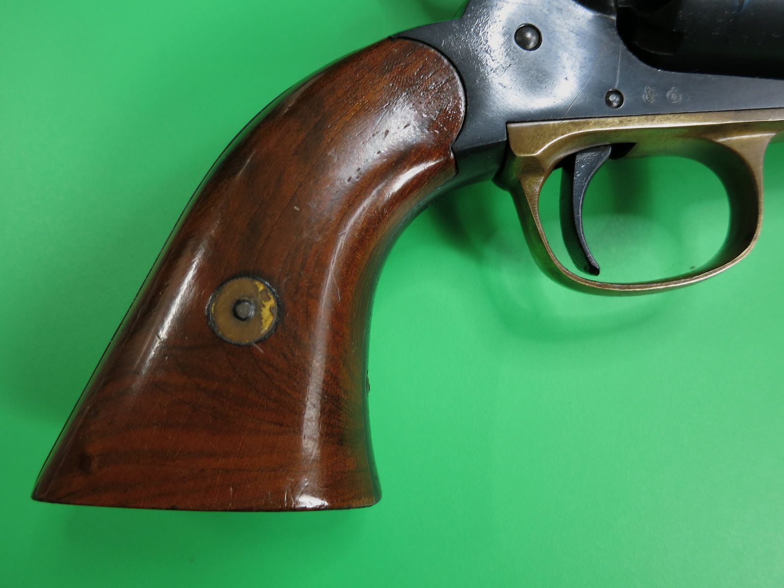 Revólver de percusión, E.N. Santa Bárbara, Nuevo Modelo Ejército 1863, calibre .44 BP, cañón de 8" #50