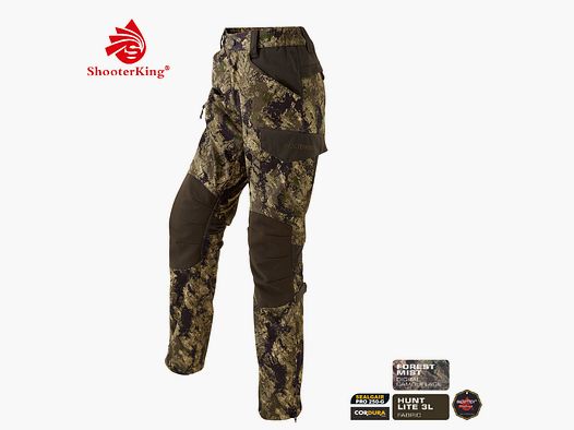 SHOOTERKING Huntflex Women's Trousers Digital Camo Forest Mist
