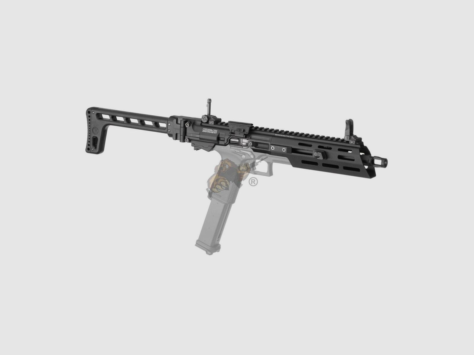 G&G SMC9 GBB Carbine Kit in schwarz Airsoft Frei ab 18 - GBB -F-