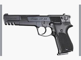 Walther CP88 Competition CO2 Pistole 4,5 mm Diabolo brüniert, NEU mit Rechnung von 01 / 2026