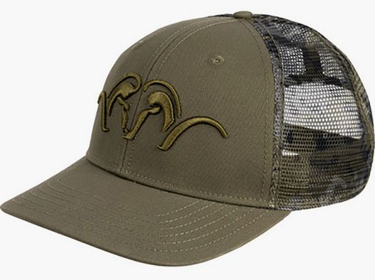 Blaser Cap Mesh Camo Dunkel Oliv