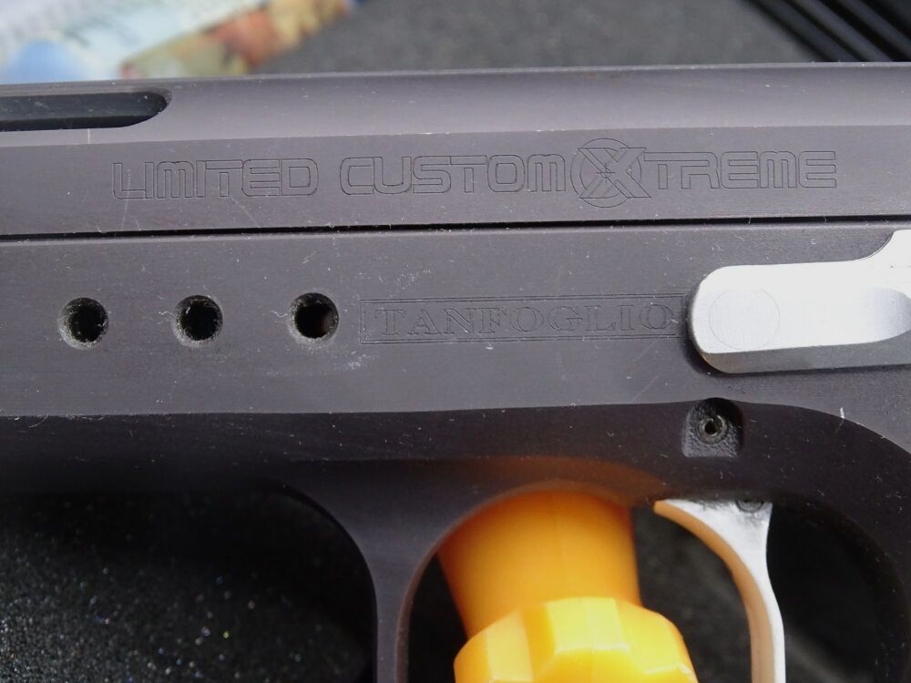 Tanfoglio Limited Custom Xtreme Kaliber 9mm Luger Limited Custom X-Treme