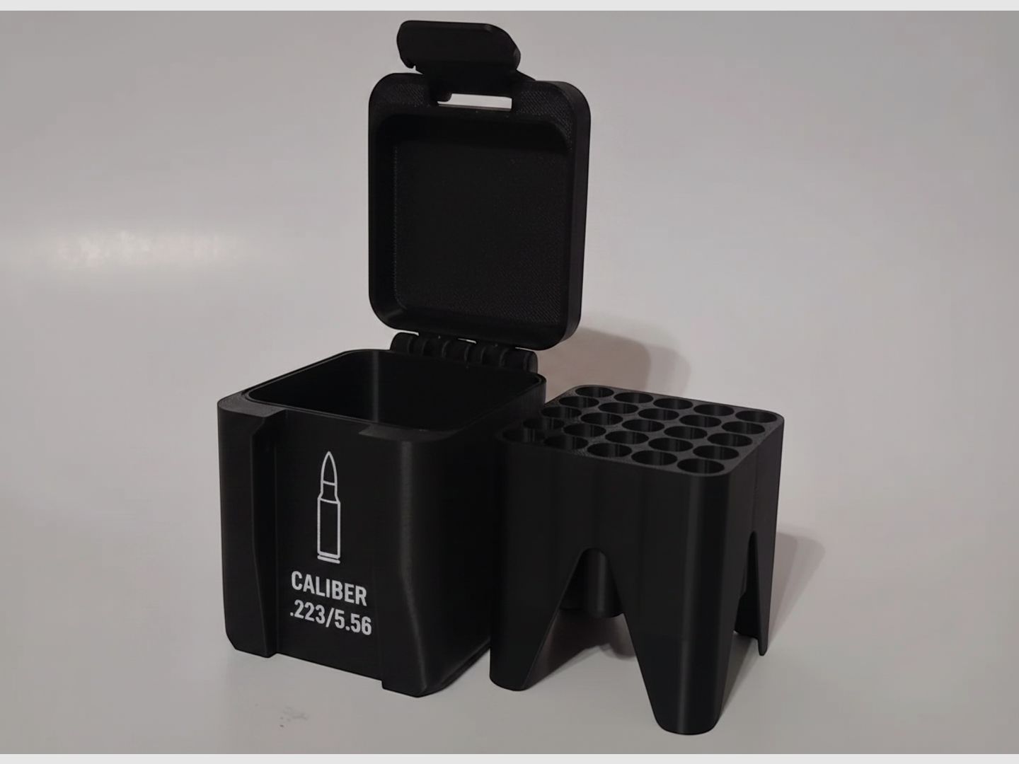 Filamelt Munitionsbox / 280 Ackley / 'Klapp- / Rastdeckel' / Patronenbox, Ammo Box