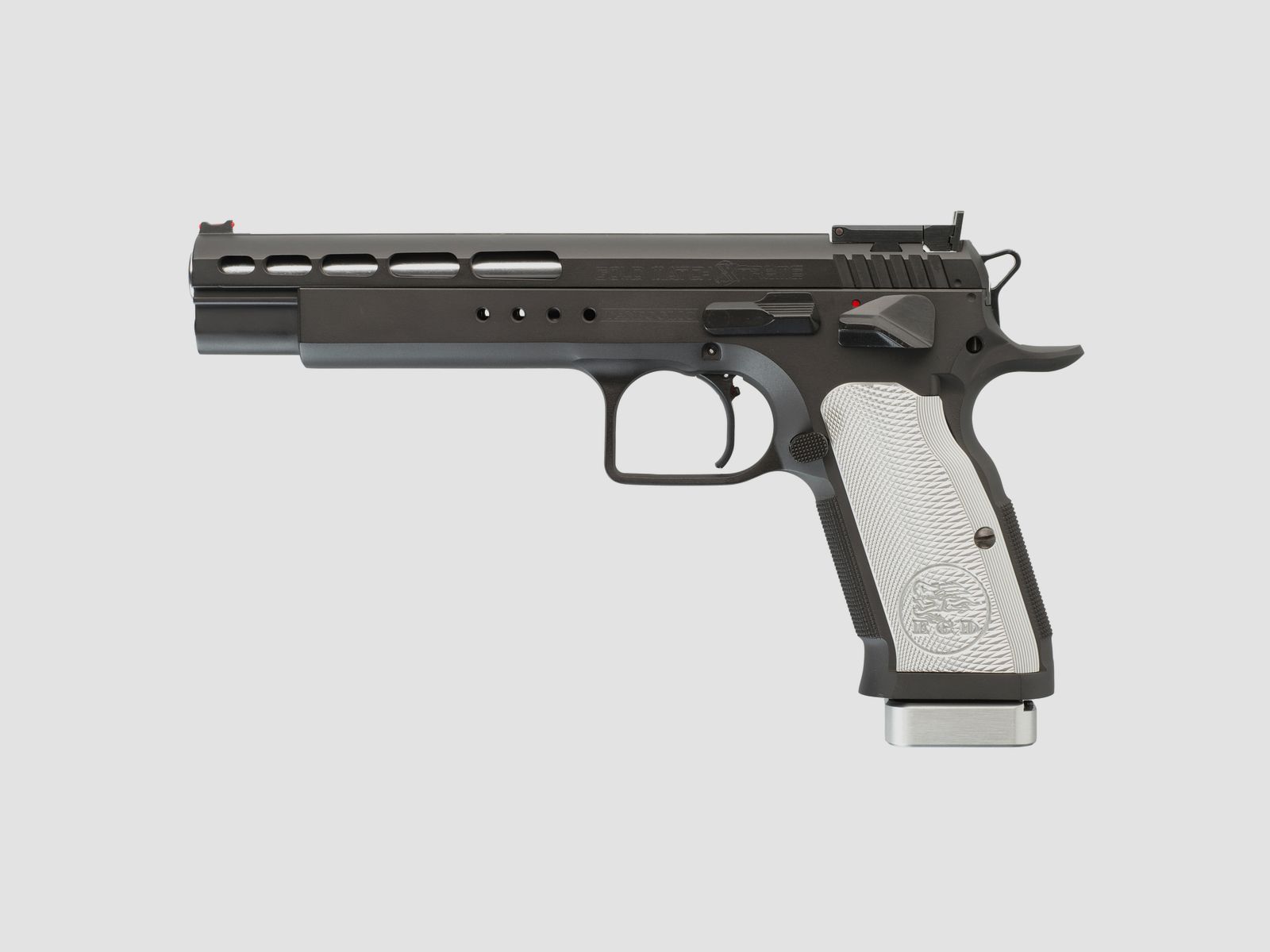 Tanfoglio T97L Gold Match Xtreme Combo Dark Gray, Kaliber .45Auto || Pistole