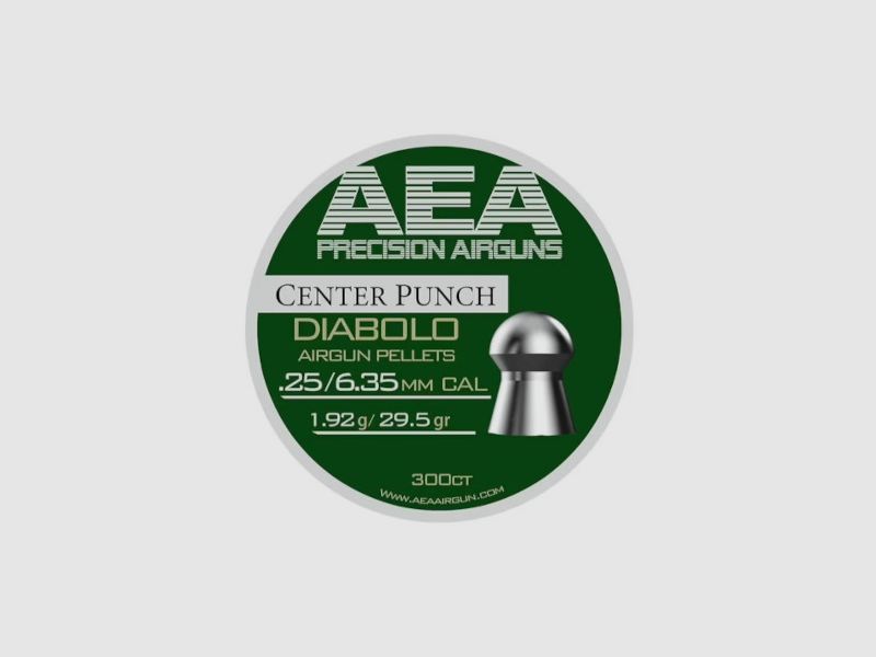 AEA Precision Center Punch Diabolos .25 (6,35 mm) — 29,5 gr
