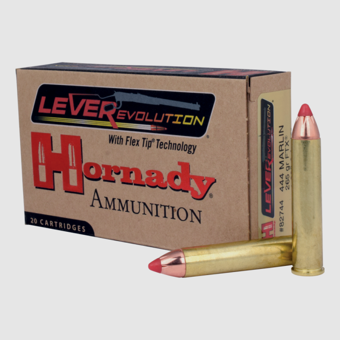 444 Marlin Hornady LEVEREVOLUTION® 265 gr FTX® VE20