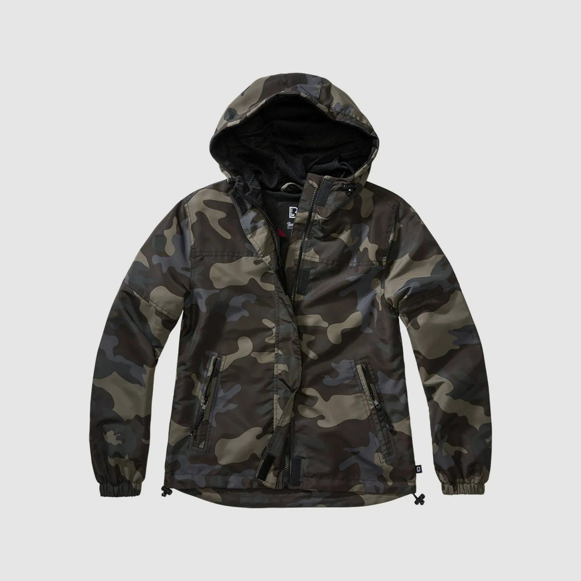 Brandit Brandit Jacke Summer Windbreaker Frontzip darkcamo Frauen