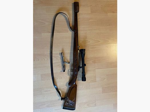 Steyr-Daimler-Puch Repetierstutzen 7x64 + Kahles Helia Ottica