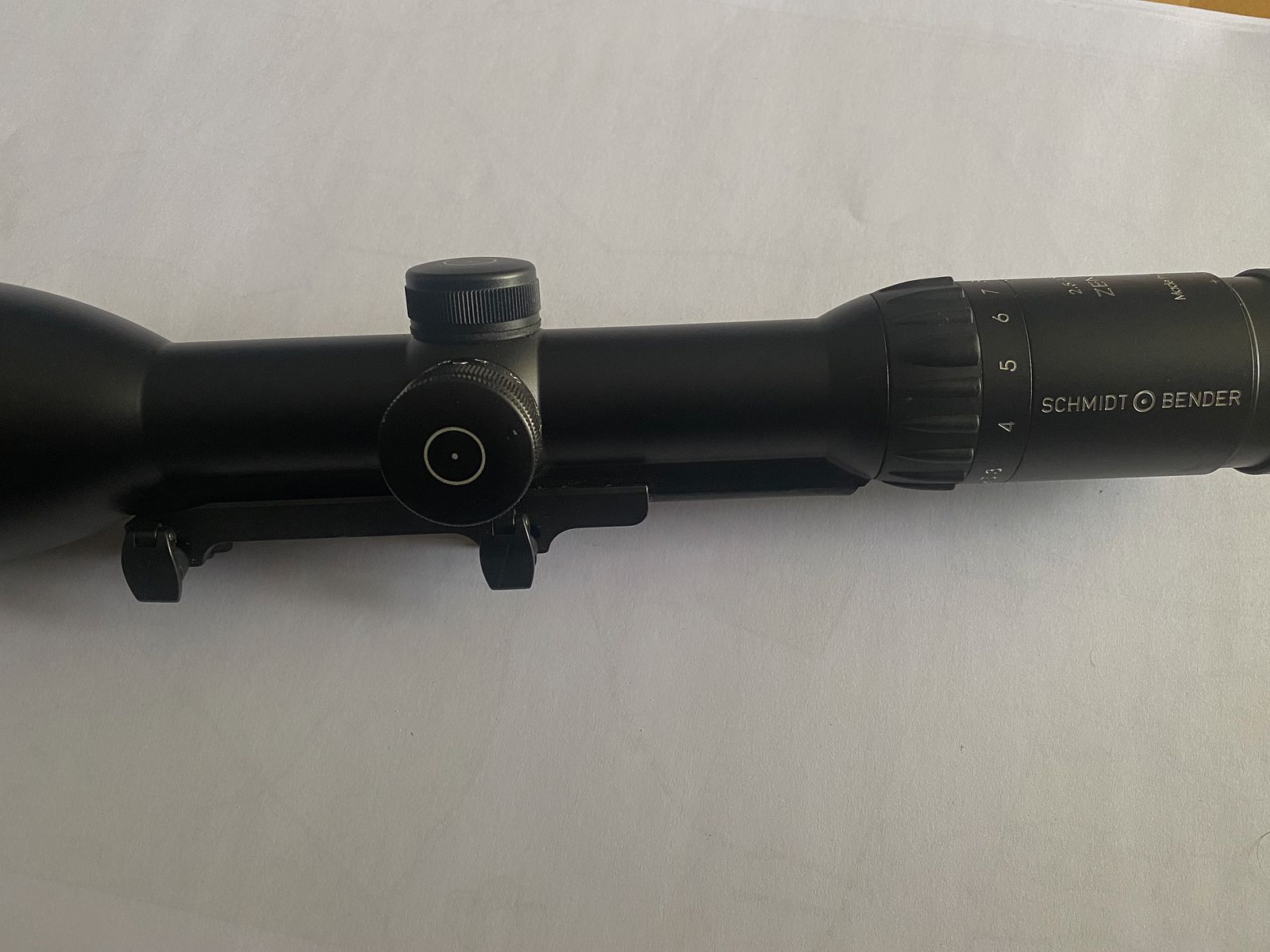 Zielfernrohr Schmidt & Bender, Zenith 2.5 - 10 x 56, LP mit Blasermontage