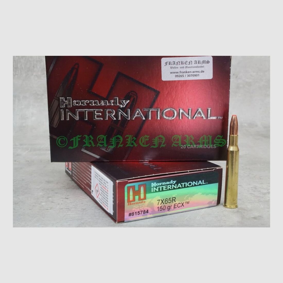 Hornady ECX 7x65R 150gr. 9,7g 20 pièces Prix dégressifs