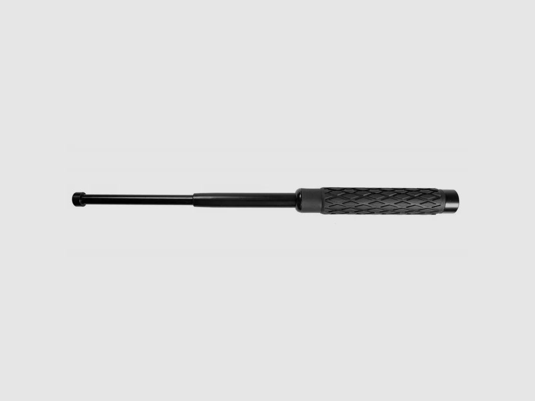 GS hardened telescopic baton 16" rubber black, image 1 of 5