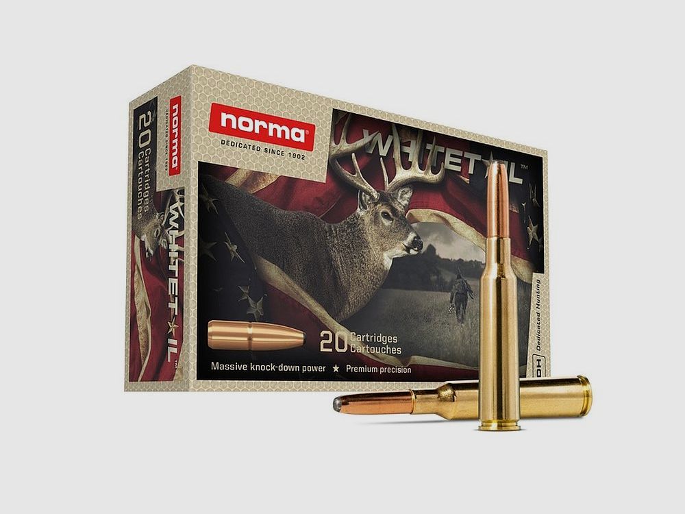 NORMA 6,5×55 SE Whitetail SP 10,1g/156gr 20 Stk.