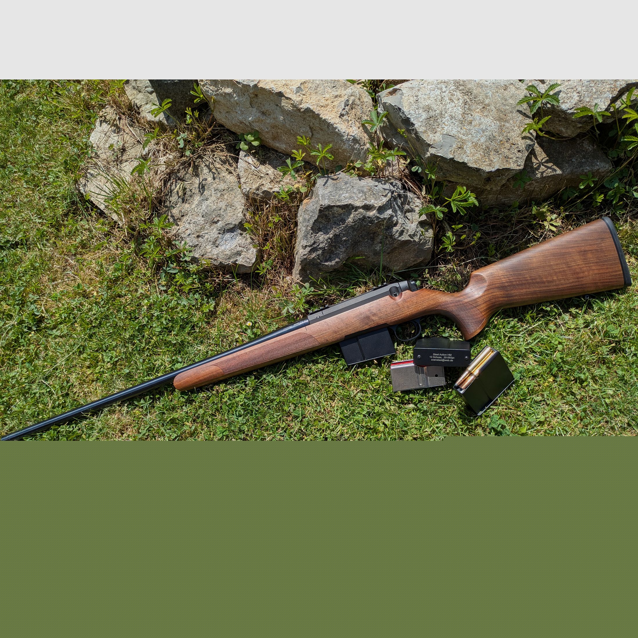 10 Schuss Magazine Steel Action HM/10 Round Magazines Steel Action HM 