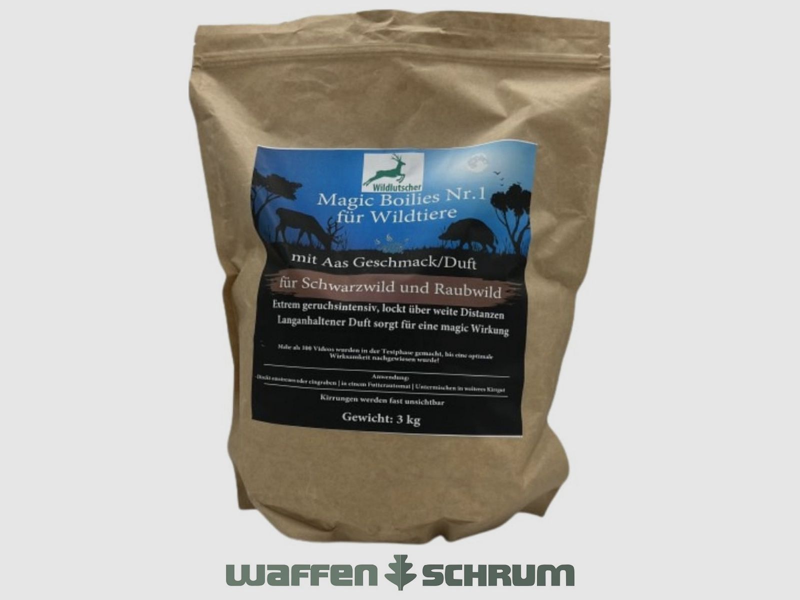 Wildlutscher Magic Boilies Nr.1 3 kg Aas-Duft