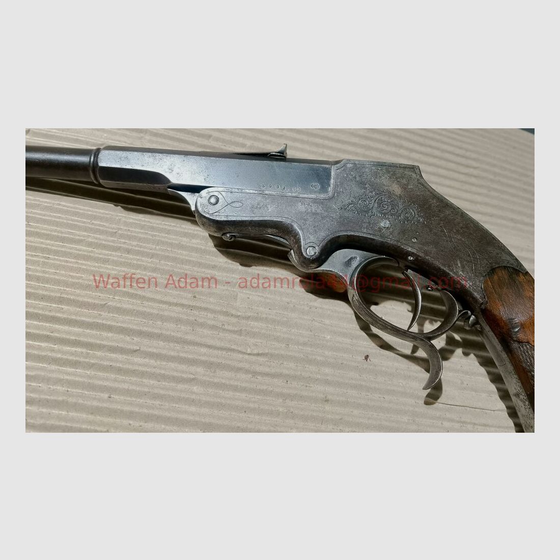 F. Langenhan / Suhl Salon Pistol Mod. 1893