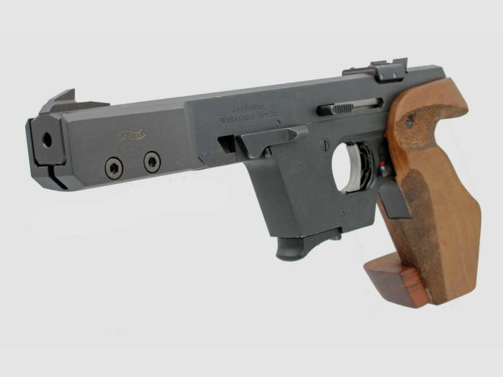 Walther sport- en autoriteitswapens Walther GSP sportpistool kaliber 22 L.R. gebruikt (jaar 74)