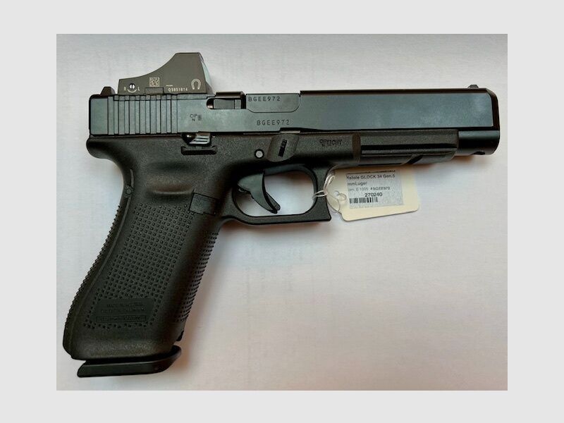 Kommissionen Pist. GLOCK 34 Gen.5 MOS