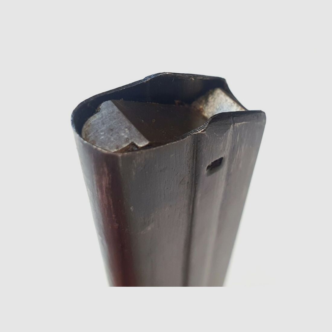 Oryginalny magazynek DWM do pistoletu DWM P08 - 9mm Luger - 8 nabojów - WKI & Beute, zdjęcie 3 z 5