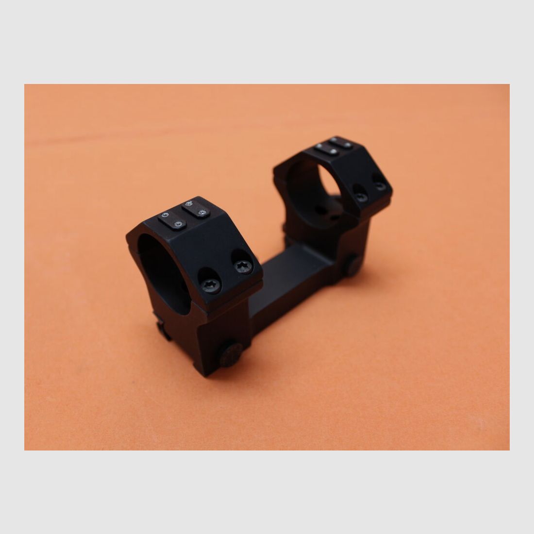 Recknagel Era-Tac QD block mount 34mm (T4001-341A) short, with lever, aluminum black, height=22mm for Picatinny profile