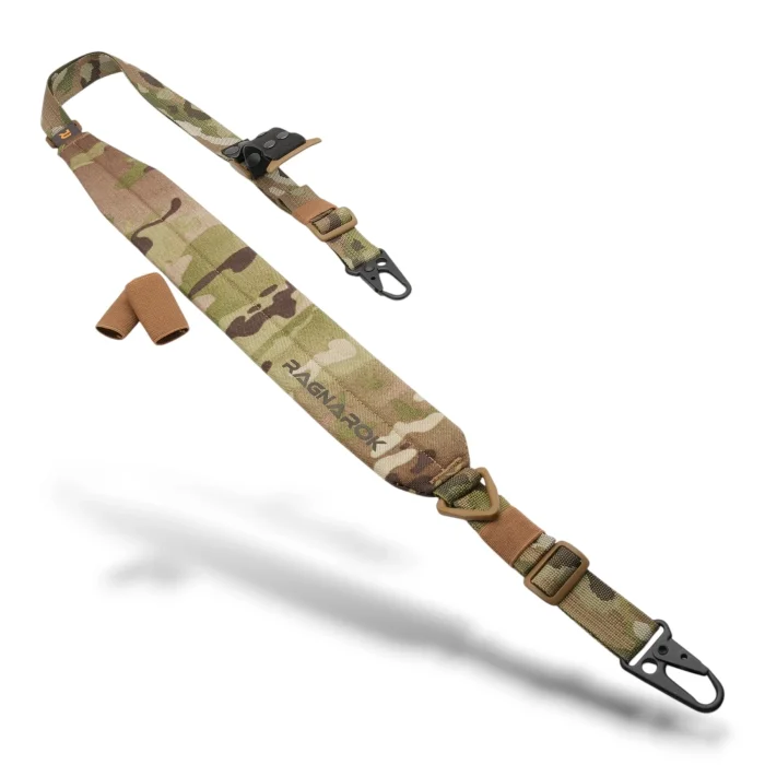 RAGNAROK rifle sling, single-/two-point, with wide shoulder pad RAGNARR HK – Multicam