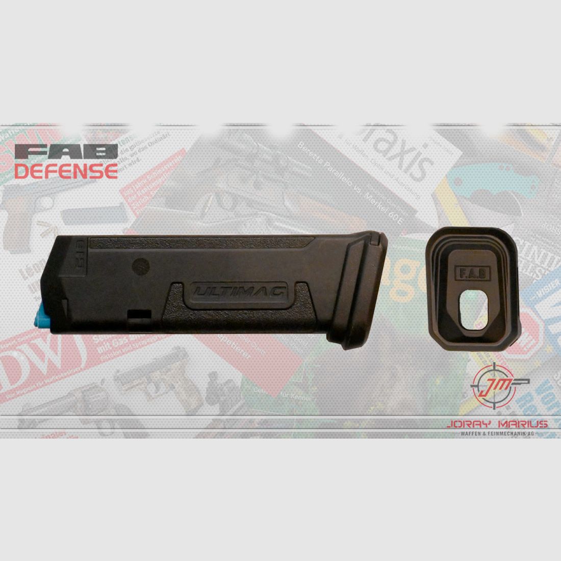 Glock 19 Magazin 9mm Para, 16-Schuss