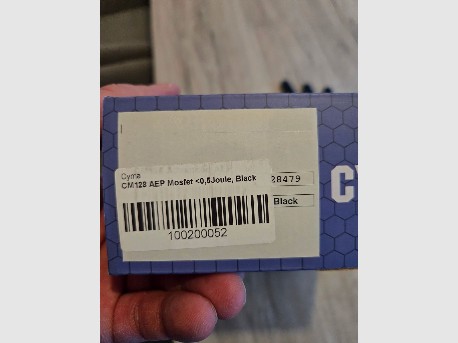 Cyma CM 128 AEP Mosfet 0,5 Joule neuwertig