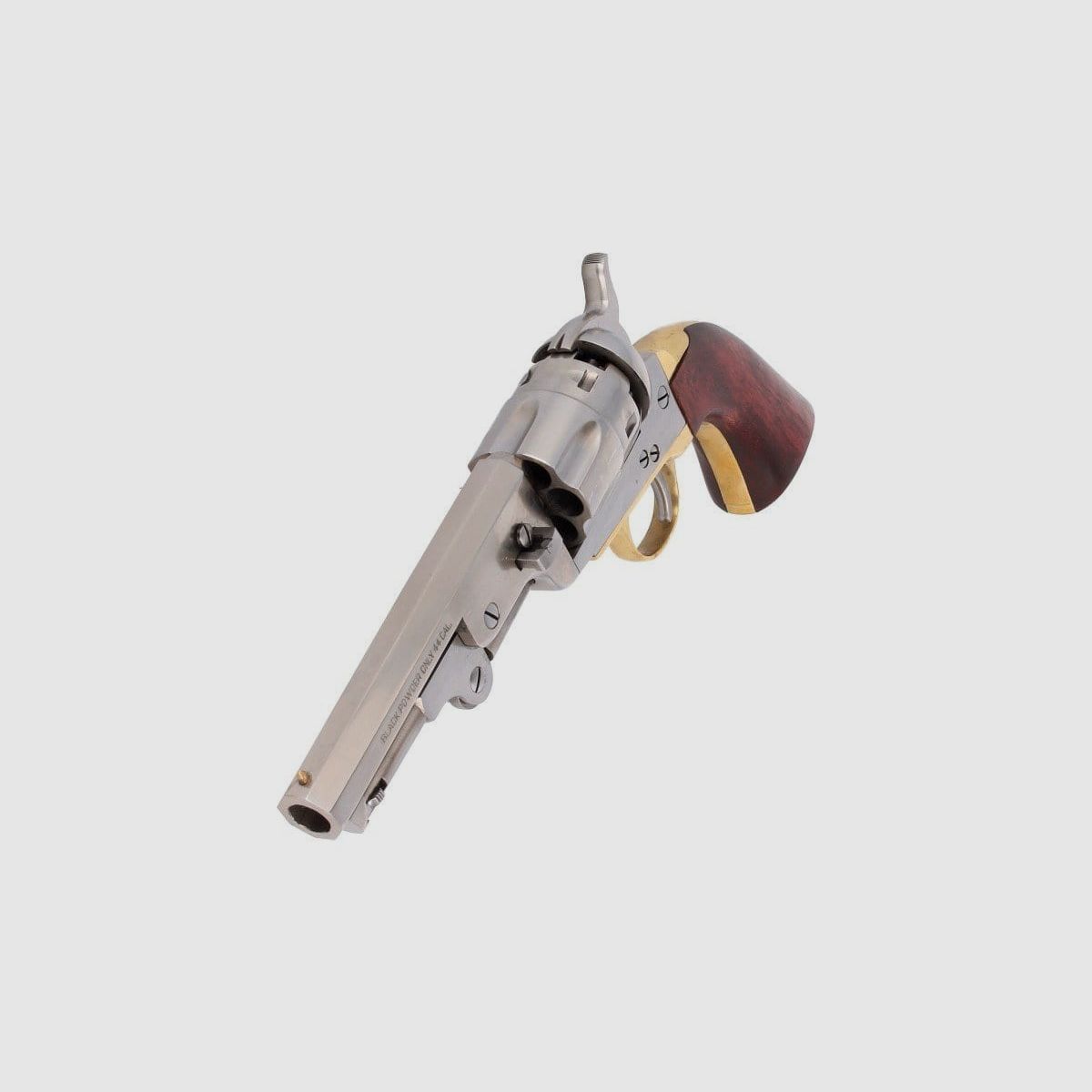Revolver Pietta 1851 Colt Navy Yank Old Silver Sheriff TS .44 (YASBTS44), image 4 sur 4