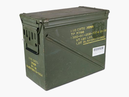 US Army Munikiste US Größe 7 gebraucht