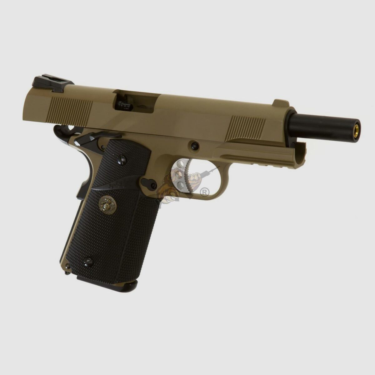 M1911 MEU Tactical Full Metal, GBB Desert -F-