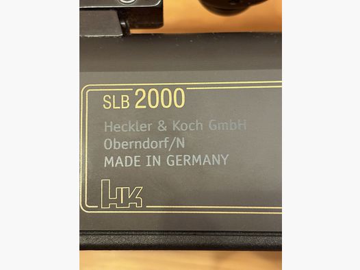 Heckler & Koch Halfautomatisch Geweer Model SL2000  9,3 x 62 met Drückjagdglas  1-4 x 20 Verlichtte Kijker