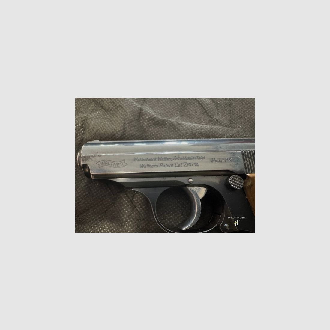 Waffenfabrik Walther Zella Mehlis (Thür) ; Walther PPK