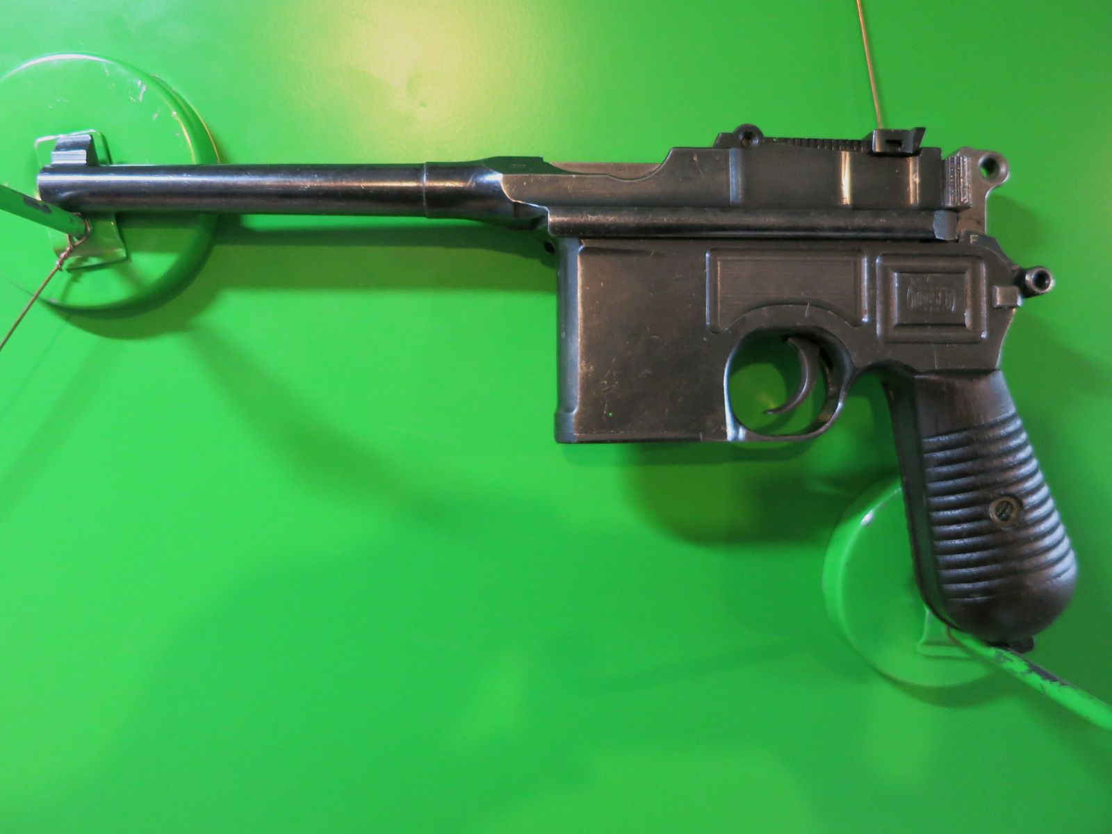 Mauser C96, Broomhandle, Mauser Oberndorf, Kal. 7,63 Mauser   #77-, Bild 11 von 14