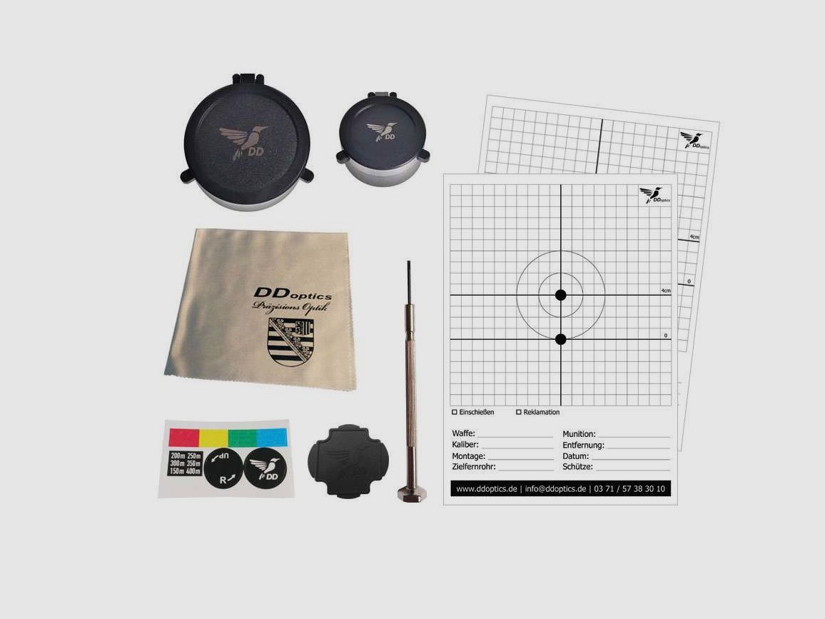 DDoptics 442511129 Zielfernrohr Nighteagle V6 2,5-15x50 Gen3 MRAD A4N