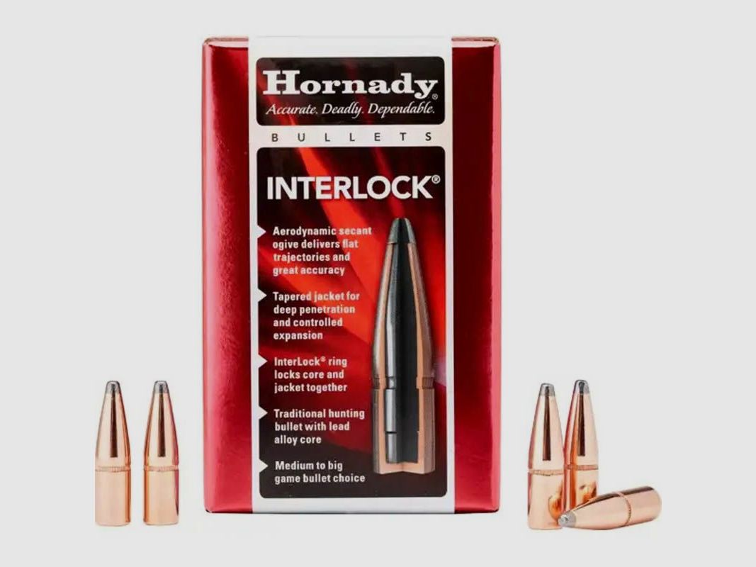 HORNADY bullets 6.5 mm RN 160 gr 100 pcs .2640, image 1 of 5